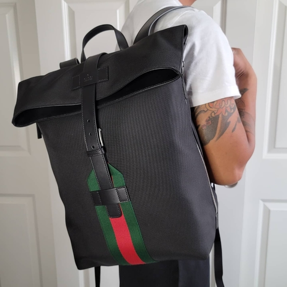 Gucci Other - Gucci Techno Web Backpack